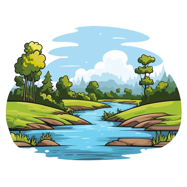 Ilustración de conservación del agua